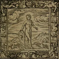 An illustration from Omnia Andreae Alciati v.c. emblemata : cum commentariis, quibus emblematum omnium aperta origine, mens auctoris explicatur, & obscura omnia dubiaque illustrantur (1581)
