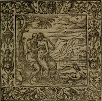 An illustration from Omnia Andreae Alciati v.c. emblemata : cum commentariis, quibus emblematum omnium aperta origine, mens auctoris explicatur, & obscura omnia dubiaque illustrantur (1581)