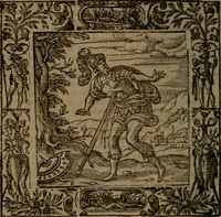 An illustration from Omnia Andreae Alciati v.c. emblemata : cum commentariis, quibus emblematum omnium aperta origine, mens auctoris explicatur, & obscura omnia dubiaque illustrantur (1581)