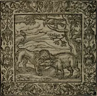 An illustration from Omnia Andreae Alciati v.c. emblemata : cum commentariis, quibus emblematum omnium aperta origine, mens auctoris explicatur, & obscura omnia dubiaque illustrantur (1581)