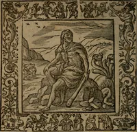 An illustration from Omnia Andreae Alciati v.c. emblemata : cum commentariis, quibus emblematum omnium aperta origine, mens auctoris explicatur, & obscura omnia dubiaque illustrantur (1581)