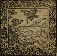 An illustration from Omnia Andreae Alciati v.c. emblemata : cum commentariis, quibus emblematum omnium aperta origine, mens auctoris explicatur, & obscura omnia dubiaque illustrantur (1581)