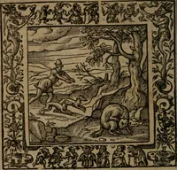 An illustration from Omnia Andreae Alciati v.c. emblemata : cum commentariis, quibus emblematum omnium aperta origine, mens auctoris explicatur, & obscura omnia dubiaque illustrantur (1581)