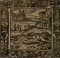 An illustration from Omnia Andreae Alciati v.c. emblemata : cum commentariis, quibus emblematum omnium aperta origine, mens auctoris explicatur, & obscura omnia dubiaque illustrantur (1581)