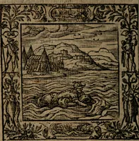 Picture 206 of 269 from Omnia Andreae Alciati v.c. emblemata : cum commentariis, quibus emblematum omnium aperta origine, mens auctoris explicatur, & obscura omnia dubiaque illustrantur (1581), leaf 593