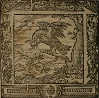 An illustration from Omnia Andreae Alciati v.c. emblemata : cum commentariis, quibus emblematum omnium aperta origine, mens auctoris explicatur, & obscura omnia dubiaque illustrantur (1581)