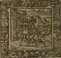 Picture 220 of 269 from Omnia Andreae Alciati v.c. emblemata : cum commentariis, quibus emblematum omnium aperta origine, mens auctoris explicatur, & obscura omnia dubiaque illustrantur (1581), leaf 627