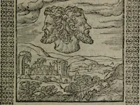 An illustration from Omnia Andreae Alciati v.c. emblemata : cum commentariis, quibus emblematum omnium aperta origine, mens auctoris explicatur, & obscura omnia dubiáque illustrantur (1577)