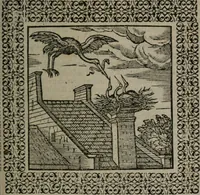 An illustration from Omnia Andreae Alciati v.c. emblemata : cum commentariis, quibus emblematum omnium aperta origine, mens auctoris explicatur, & obscura omnia dubiáque illustrantur (1577)
