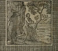 Picture 52 of 258 from Omnia Andreae Alciati v.c. emblemata : cum commentariis, quibus emblematum omnium aperta origine, mens auctoris explicatur, & obscura omnia dubiáque illustrantur (1577), leaf 183