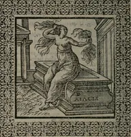Picture 66 of 258 from Omnia Andreae Alciati v.c. emblemata : cum commentariis, quibus emblematum omnium aperta origine, mens auctoris explicatur, & obscura omnia dubiáque illustrantur (1577), leaf 213