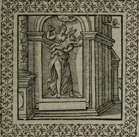 An illustration from Omnia Andreae Alciati v.c. emblemata : cum commentariis, quibus emblematum omnium aperta origine, mens auctoris explicatur, & obscura omnia dubiáque illustrantur (1577)