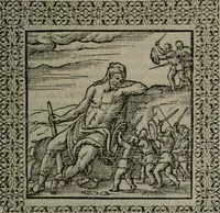 Picture 78 of 258 from Omnia Andreae Alciati v.c. emblemata : cum commentariis, quibus emblematum omnium aperta origine, mens auctoris explicatur, & obscura omnia dubiáque illustrantur (1577), leaf 238