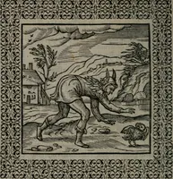 An illustration from Omnia Andreae Alciati v.c. emblemata : cum commentariis, quibus emblematum omnium aperta origine, mens auctoris explicatur, & obscura omnia dubiáque illustrantur (1577)