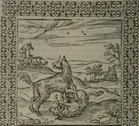 Picture 87 of 258 from Omnia Andreae Alciati v.c. emblemata : cum commentariis, quibus emblematum omnium aperta origine, mens auctoris explicatur, & obscura omnia dubiáque illustrantur (1577), leaf 257