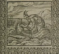 An illustration from Omnia Andreae Alciati v.c. emblemata : cum commentariis, quibus emblematum omnium aperta origine, mens auctoris explicatur, & obscura omnia dubiáque illustrantur (1577)