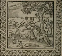 Picture 99 of 258 from Omnia Andreae Alciati v.c. emblemata : cum commentariis, quibus emblematum omnium aperta origine, mens auctoris explicatur, & obscura omnia dubiáque illustrantur (1577), leaf 291