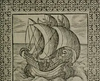 An illustration from Omnia Andreae Alciati v.c. emblemata : cum commentariis, quibus emblematum omnium aperta origine, mens auctoris explicatur, & obscura omnia dubiáque illustrantur (1577)