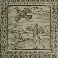 An illustration from Omnia Andreae Alciati v.c. emblemata : cum commentariis, quibus emblematum omnium aperta origine, mens auctoris explicatur, & obscura omnia dubiáque illustrantur (1577)