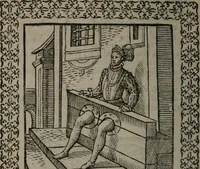 An illustration from Omnia Andreae Alciati v.c. emblemata : cum commentariis, quibus emblematum omnium aperta origine, mens auctoris explicatur, & obscura omnia dubiáque illustrantur (1577)