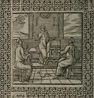 An illustration from Omnia Andreae Alciati v.c. emblemata : cum commentariis, quibus emblematum omnium aperta origine, mens auctoris explicatur, & obscura omnia dubiáque illustrantur (1577)