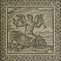 An illustration from Omnia Andreae Alciati v.c. emblemata : cum commentariis, quibus emblematum omnium aperta origine, mens auctoris explicatur, & obscura omnia dubiáque illustrantur (1577)