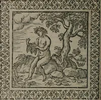 An illustration from Omnia Andreae Alciati v.c. emblemata : cum commentariis, quibus emblematum omnium aperta origine, mens auctoris explicatur, & obscura omnia dubiáque illustrantur (1577)