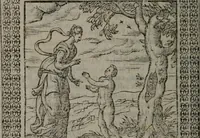 An illustration from Omnia Andreae Alciati v.c. emblemata : cum commentariis, quibus emblematum omnium aperta origine, mens auctoris explicatur, & obscura omnia dubiáque illustrantur (1577)