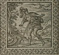 An illustration from Omnia Andreae Alciati v.c. emblemata : cum commentariis, quibus emblematum omnium aperta origine, mens auctoris explicatur, & obscura omnia dubiáque illustrantur (1577)