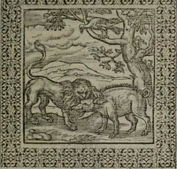 An illustration from Omnia Andreae Alciati v.c. emblemata : cum commentariis, quibus emblematum omnium aperta origine, mens auctoris explicatur, & obscura omnia dubiáque illustrantur (1577)