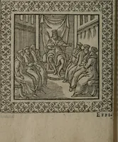 An illustration from Omnia Andreae Alciati v.c. emblemata : cum commentariis, quibus emblematum omnium aperta origine, mens auctoris explicatur, & obscura omnia dubiáque illustrantur (1577)