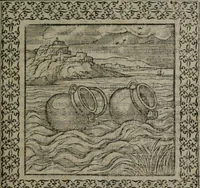 An illustration from Omnia Andreae Alciati v.c. emblemata : cum commentariis, quibus emblematum omnium aperta origine, mens auctoris explicatur, & obscura omnia dubiáque illustrantur (1577)