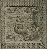 An illustration from Omnia Andreae Alciati v.c. emblemata : cum commentariis, quibus emblematum omnium aperta origine, mens auctoris explicatur, & obscura omnia dubiáque illustrantur (1577)