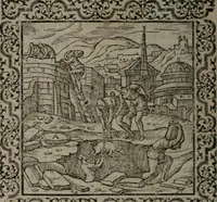 An illustration from Omnia Andreae Alciati v.c. emblemata : cum commentariis, quibus emblematum omnium aperta origine, mens auctoris explicatur, & obscura omnia dubiáque illustrantur (1577)