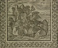 Picture 215 of 258 from Omnia Andreae Alciati v.c. emblemata : cum commentariis, quibus emblematum omnium aperta origine, mens auctoris explicatur, & obscura omnia dubiáque illustrantur (1577), leaf 576
