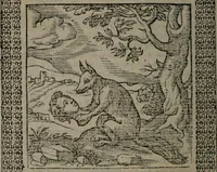 An illustration from Omnia Andreae Alciati v.c. emblemata : cum commentariis, quibus emblematum omnium aperta origine, mens auctoris explicatur, & obscura omnia dubiáque illustrantur (1577)