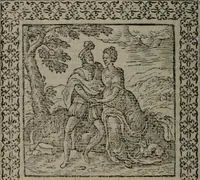 An illustration from Omnia Andreae Alciati v.c. emblemata : cum commentariis, quibus emblematum omnium aperta origine, mens auctoris explicatur, & obscura omnia dubiáque illustrantur (1577)