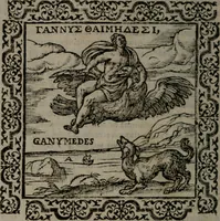 An illustration from Omnia Andreae Alciati v.c. emblemata : cum commentariis, quibus emblematum omnium aperta origine, mens auctoris explicatur, & obscura omnia dubiáque illustrantur (1577)