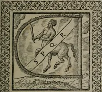 An illustration from Omnia Andreae Alciati v.c. emblemata : cum commentariis, quibus emblematum omnium aperta origine, mens auctoris explicatur, & obscura omnia dubiáque illustrantur (1577)