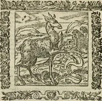 Picture 8 of 235 from Omnia Andreae Alciati V.C. Emblemata : cum commentariis, quibus emblematum detecta origine, dubia omnia, et obscura illustrantur (1602), leaf 103