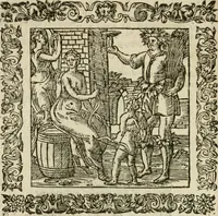 An illustration from Omnia Andreae Alciati V.C. Emblemata : cum commentariis, quibus emblematum detecta origine, dubia omnia, et obscura illustrantur (1602)