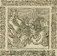An illustration from Omnia Andreae Alciati V.C. Emblemata : cum commentariis, quibus emblematum detecta origine, dubia omnia, et obscura illustrantur (1602)