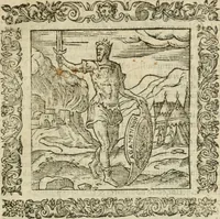 An illustration from Omnia Andreae Alciati V.C. Emblemata : cum commentariis, quibus emblematum detecta origine, dubia omnia, et obscura illustrantur (1602)