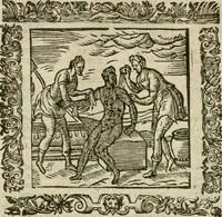 An illustration from Omnia Andreae Alciati V.C. Emblemata : cum commentariis, quibus emblematum detecta origine, dubia omnia, et obscura illustrantur (1602)