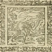 An illustration from Omnia Andreae Alciati V.C. Emblemata : cum commentariis, quibus emblematum detecta origine, dubia omnia, et obscura illustrantur (1602)