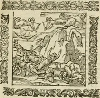 An illustration from Omnia Andreae Alciati V.C. Emblemata : cum commentariis, quibus emblematum detecta origine, dubia omnia, et obscura illustrantur (1602)