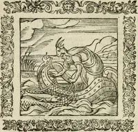 An illustration from Omnia Andreae Alciati V.C. Emblemata : cum commentariis, quibus emblematum detecta origine, dubia omnia, et obscura illustrantur (1602)