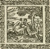 An illustration from Omnia Andreae Alciati V.C. Emblemata : cum commentariis, quibus emblematum detecta origine, dubia omnia, et obscura illustrantur (1602)