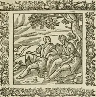 An illustration from Omnia Andreae Alciati V.C. Emblemata : cum commentariis, quibus emblematum detecta origine, dubia omnia, et obscura illustrantur (1602)