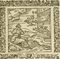 An illustration from Omnia Andreae Alciati V.C. Emblemata : cum commentariis, quibus emblematum detecta origine, dubia omnia, et obscura illustrantur (1602)